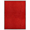 Fußmatte Waschbar Rot 90x120 cm
