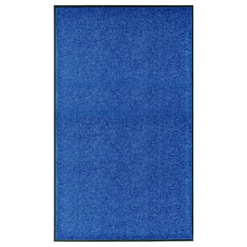 Fußmatte Waschbar Blau 90x150 cm