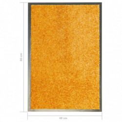 Fußmatte Waschbar Orange 40x60 cm