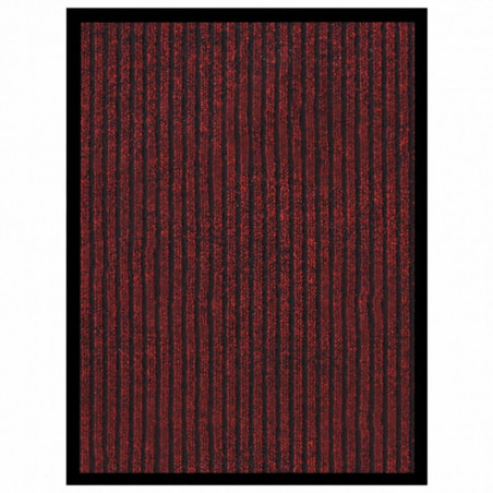 Fußmatte Rot Gestreift 40x60 cm