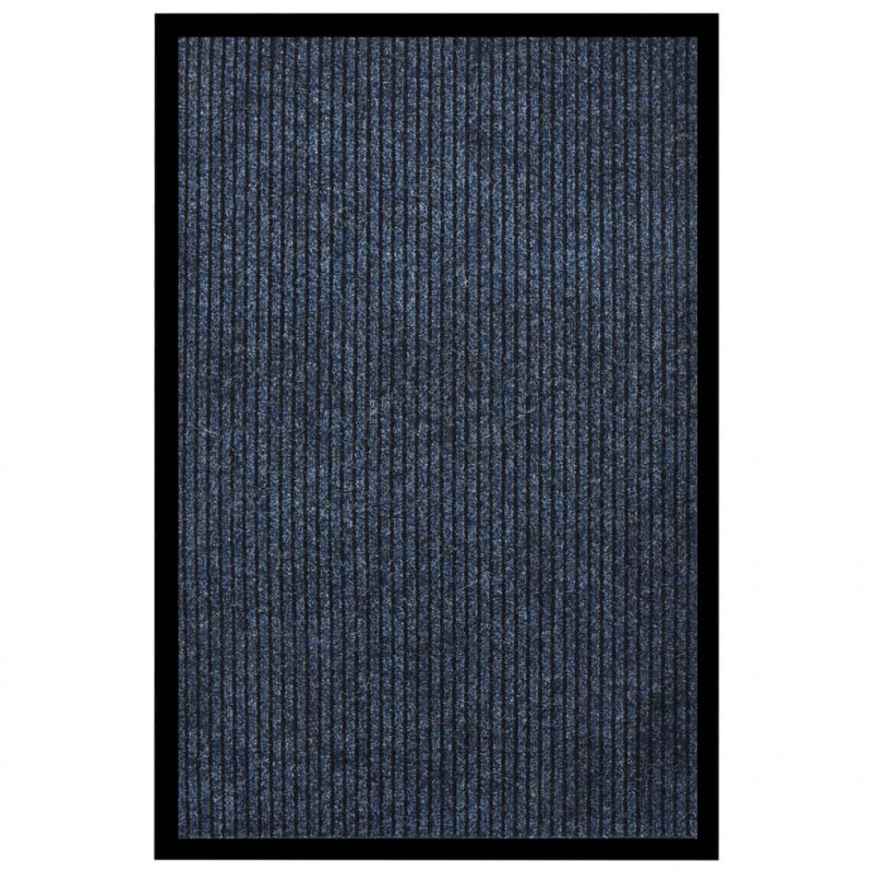 Fußmatte Gestreift Blau 80x120 cm