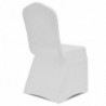 Stretch-Stuhlhussen 12 Stk. Weiß