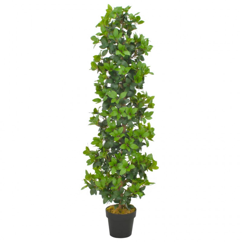 Künstliche Pflanze Lorbeerbaum mit Topf Grün 150 cm