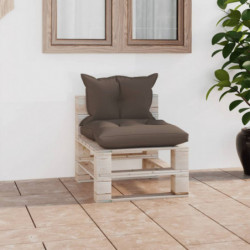 Garten-Paletten-Mittelsofa...