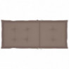 Gartenstuhlauflagen 6 Stk. Taupe 120x50x3 cm