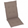 Gartenstuhlauflagen 6 Stk. Taupe 120x50x3 cm