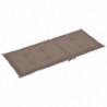 Gartenstuhlauflagen 6 Stk. Taupe 120x50x3 cm