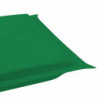 Sonnenliegen-Auflage Grün 186x58x3 cm