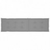Liegestuhl-Auflage Grau (75+105)x50x3 cm