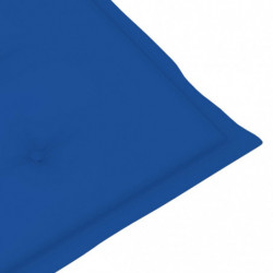 Liegestuhl-Auflage Königsblau (75+105)x50x3 cm