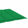 Sonnenliegen-Auflage Grün 200x60x3 cm Stoff