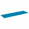 Sonnenliegen-Auflage Blau 200x70x3 cm Stoff