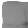 Palettensofa-Kissen Grau 50x50x10 cm