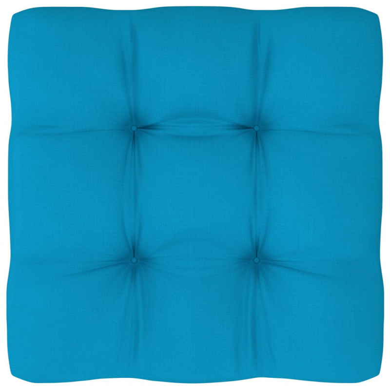 Palettensofa-Kissen Blau 50x50x10 cm