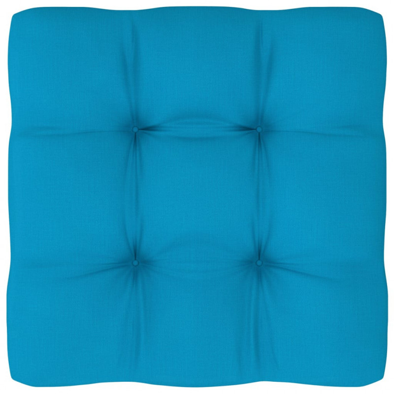 Palettensofa-Kissen Blau 60x60x10 cm