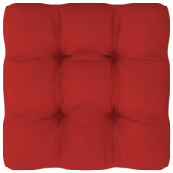 Palettensofa-Kissen Rot 60x60x10 cm