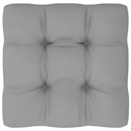 Palettensofa-Kissen Grau 70x70x10 cm