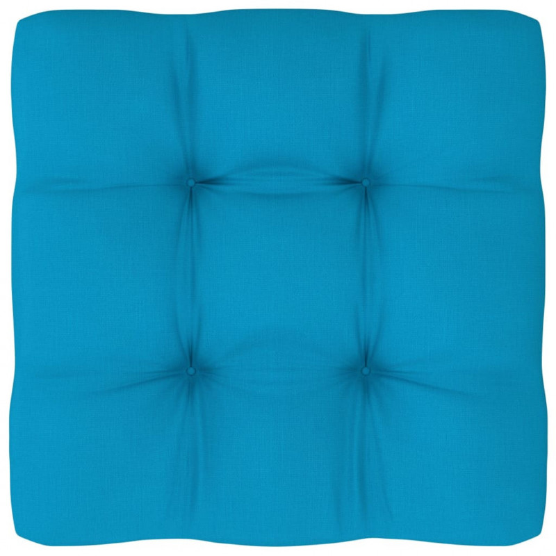 Palettensofa-Kissen Blau 70x70x10 cm