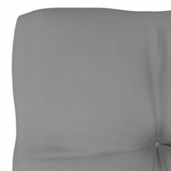 Palettensofa-Kissen Grau 80x80x10 cm