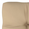 Palettensofa-Kissen Beige 80x80x10 cm