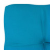 Palettensofa-Kissen Blau 80x80x10 cm