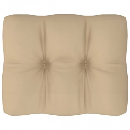 Palettensofa-Kissen Beige 50x40x10 cm