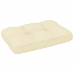 Palettensofa-Kissen Creme 60x40x10 cm