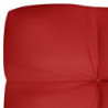 Palettensofa-Kissen Rot 120x40x10 cm