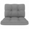 Palettensofa-Kissen 2 Stk. Grau