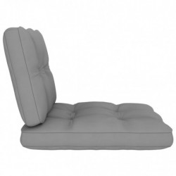 Palettensofa-Kissen 2 Stk. Grau