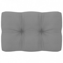 Palettensofa-Kissen 2 Stk. Grau