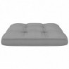 Palettensofa-Kissen 2 Stk. Grau