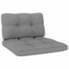 Palettensofa-Kissen 2 Stk. Grau