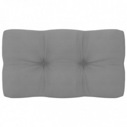 Palettensofa-Kissen 2 Stk. Grau