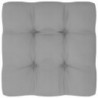 Palettensofa-Kissen 2 Stk. Grau