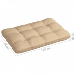 Palettensofa-Auflagen 5 Stk. Beige