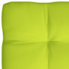 314599 Pallet Sofa Cushions 7 pcs Bright Green