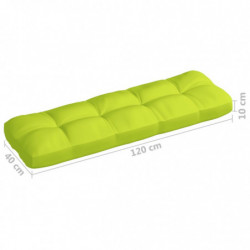 314599 Pallet Sofa Cushions 7 pcs Bright Green