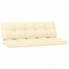 Palettensofa-Kissen 2 Stk. Creme