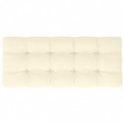 Palettensofa-Kissen 2 Stk. Creme