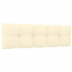 Palettensofa-Kissen 2 Stk. Creme