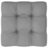 Palettensofa-Kissen Grau 58x58x10 cm