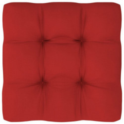 Palettensofa-Kissen Rot 58x58x10 cm