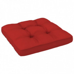 Palettensofa-Kissen Rot 58x58x10 cm