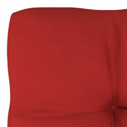 Palettensofa-Kissen Rot 58x58x10 cm