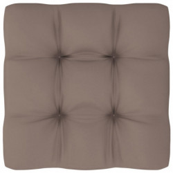 Palettensofa-Kissen Taupe 58x58x10 cm