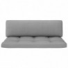 Palettensofa-Auflagen 2 Stk. Grau