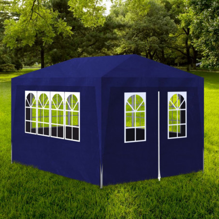 Partyzelt 3x4 m Blau