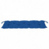 Gartenbank-Auflage Blau 120x50x7 cm Stoff