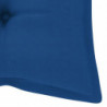 Gartenbank-Auflage Blau 120x50x7 cm Stoff